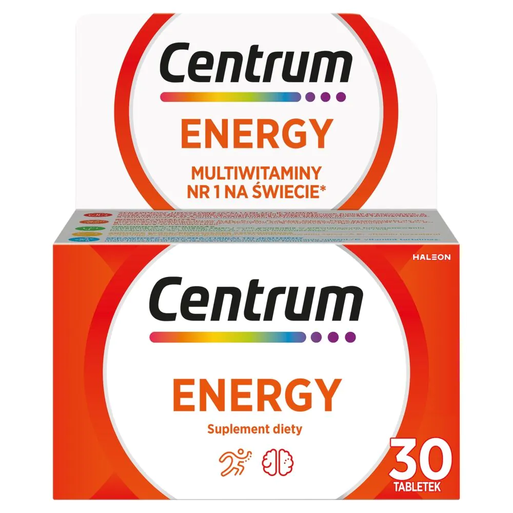 Centrum Energy vitaminų ir mineralų rinkinys, tabletės