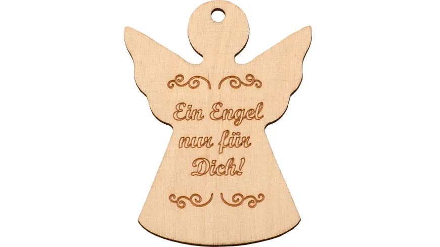 Spruchreif Engelanhänger Ein Engel nur für Dich