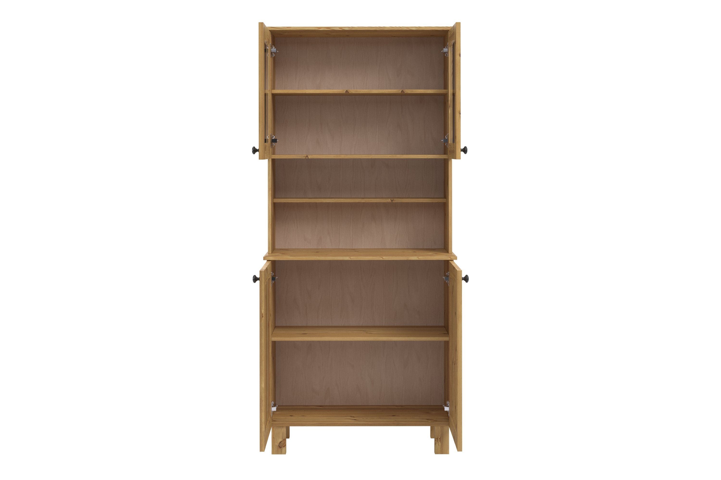 Home affaire Küchenbuffet Osby (1-St) Breite 81 cm, 4 Türen