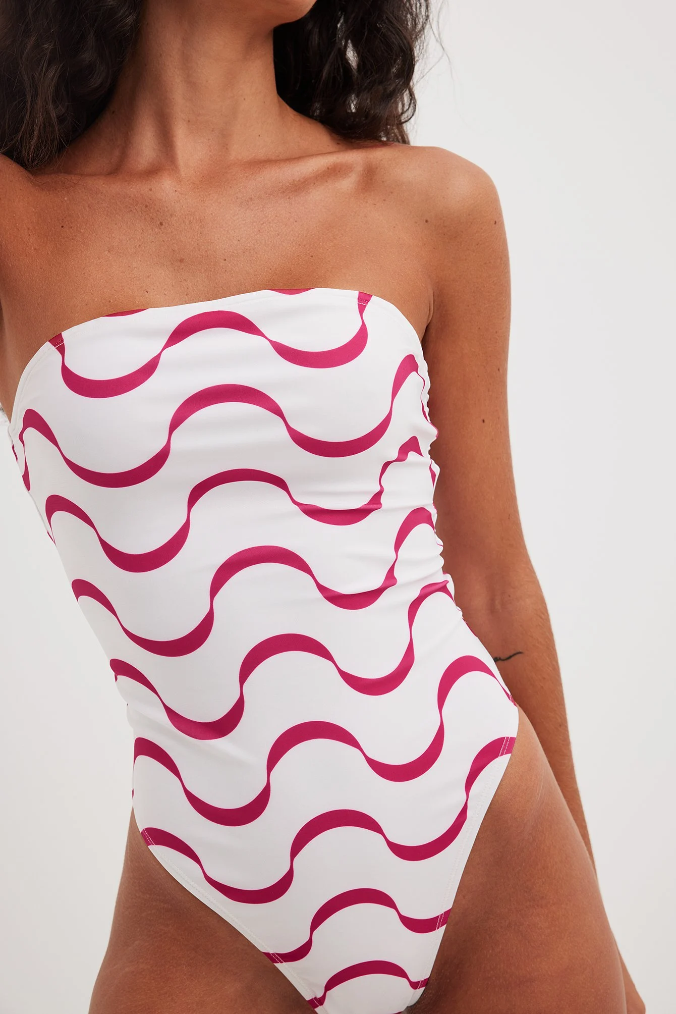 Bandeau-Badeanzug