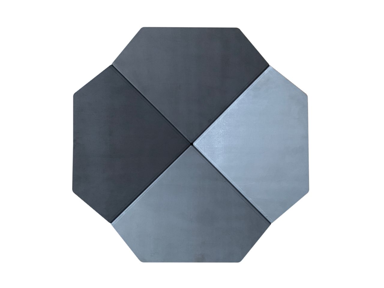 Keilbach Designprodukte Keilbach Feuerstelle, 80 x 80 x 22 cm, Stahl