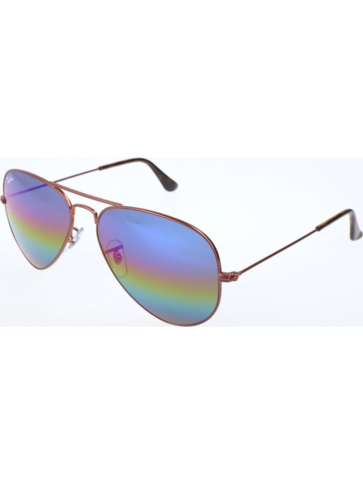 Ray Ban Herren-Sonnenbrille in Rosé günstig kaufen