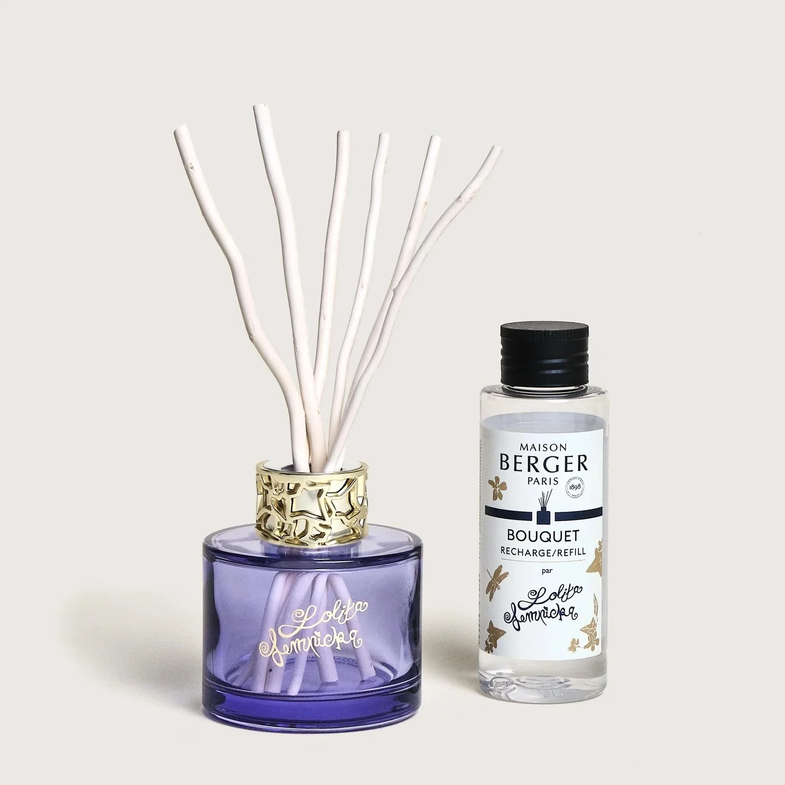 LOLITA LEMPICKA Duftbukett - Duo Mini Bouquet og Parme Spray - Parfymediffuser, Parfyme for diffuser
