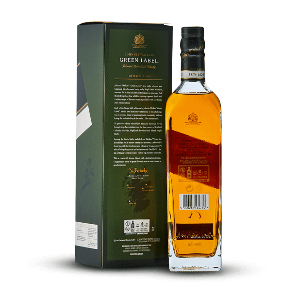 Johnnie Walker Green Label 15 ans 43%