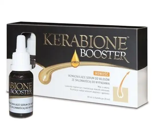 Kerabione Booster Oils stiprinamasis plaukų serumas