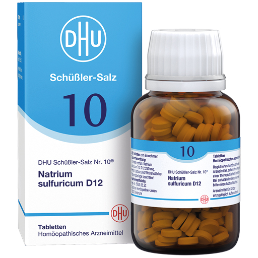 BIOCHEMIE DHU 10 Natrium sulfuricum D 12 Tabletten  420 St  Tabletten