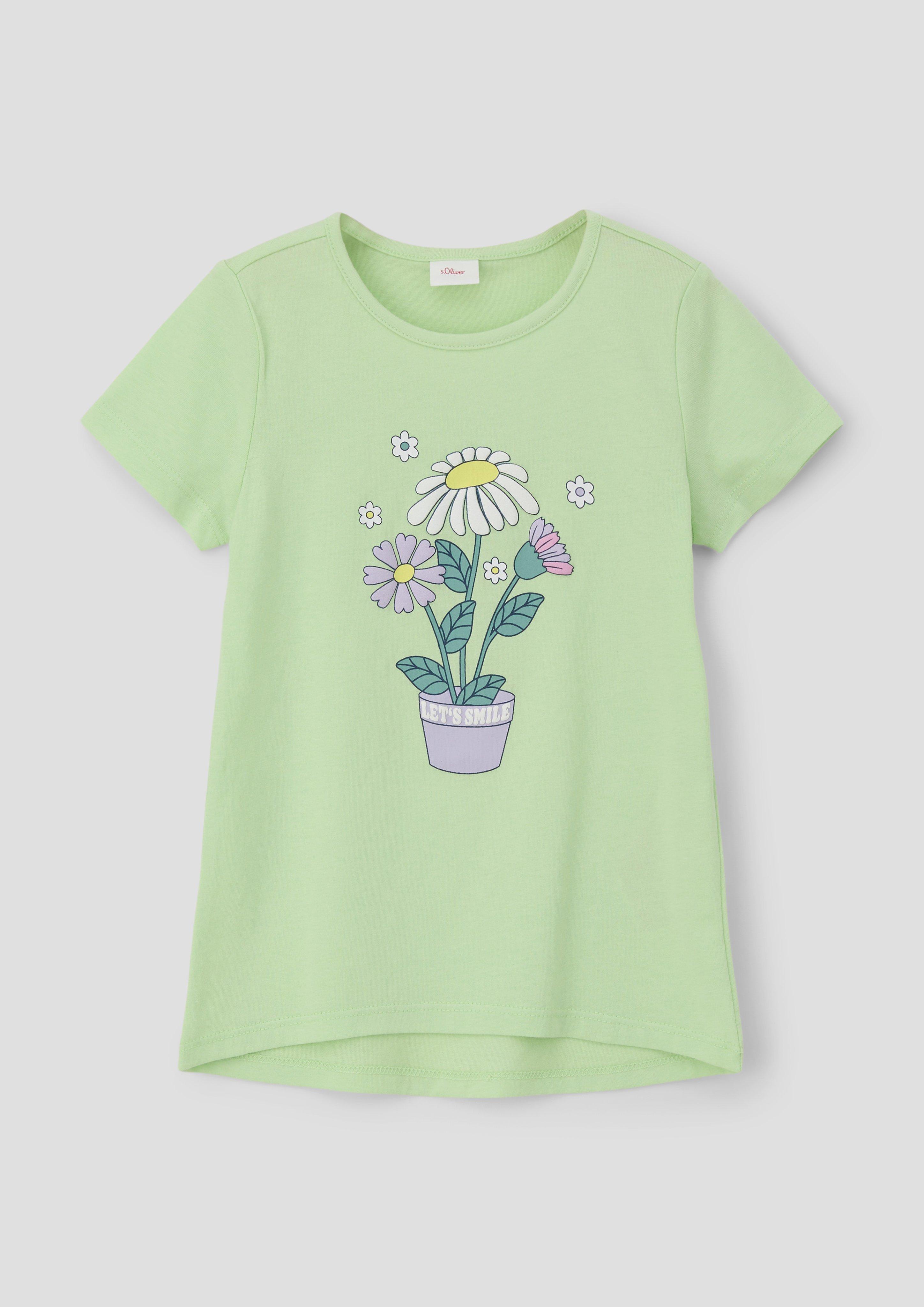 T-Shirt mit Frontprint  2142050-7250