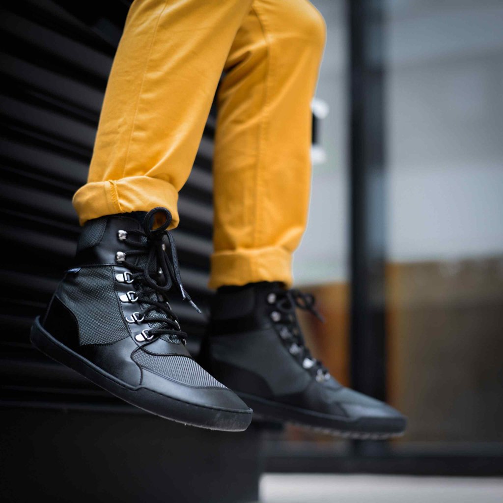 CRAVE PORTLAND schwarz Barfußstiefeletten