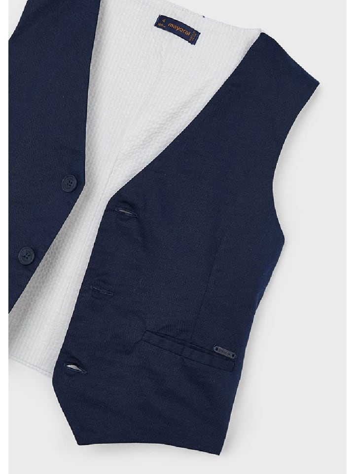 Mayoral Anzugweste in marineblau günstig kaufen