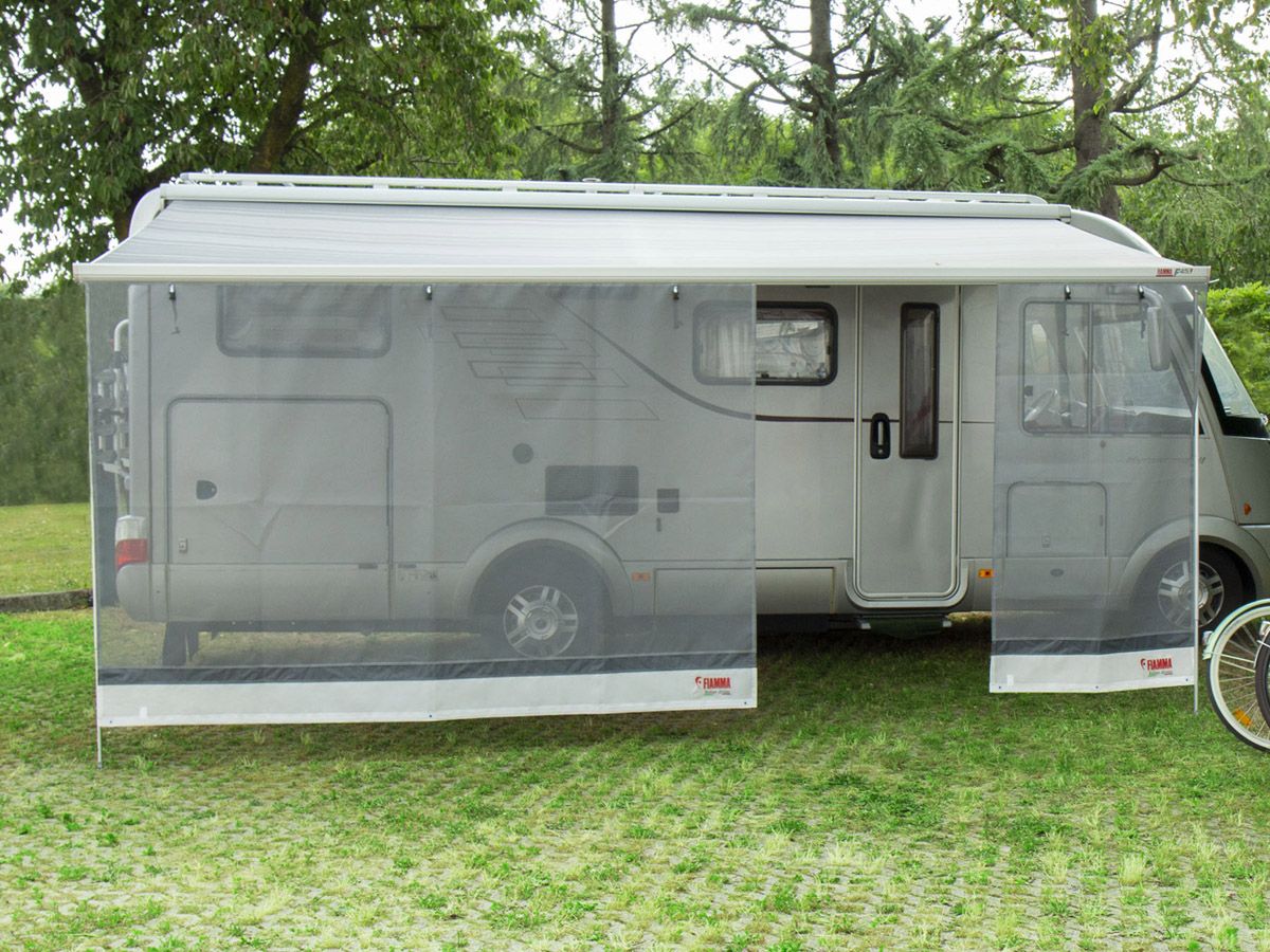 Fiamma Sun View XL Vorderwand Grey 325