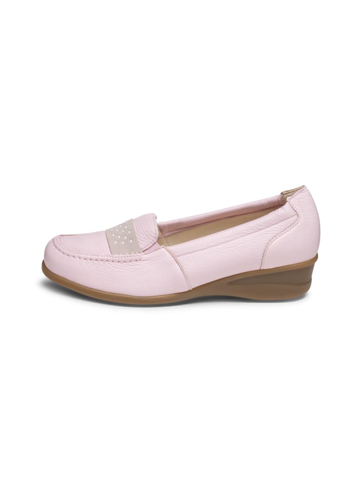 VITAFORM Hirschleder Slipper in puder günstig kaufen