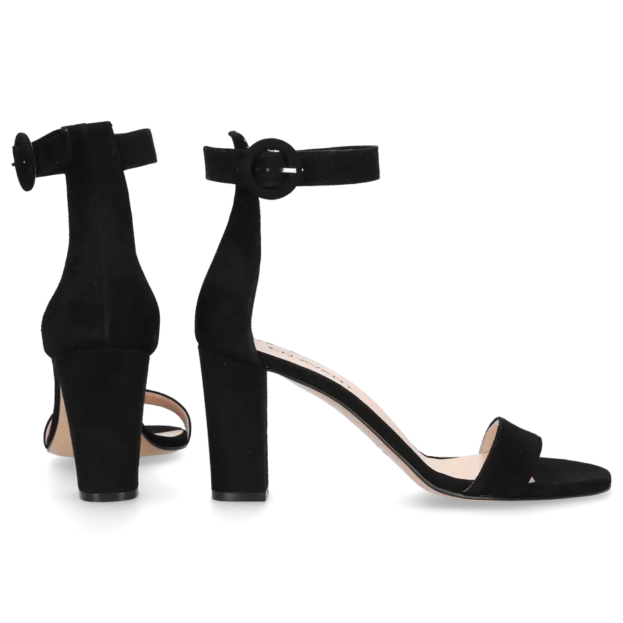 EN AVANT - Sandalen GR1 Veloursleder - schwarz
