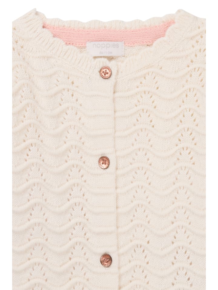 Noppies Strickjacke Merritt in Whisper White günstig kaufen