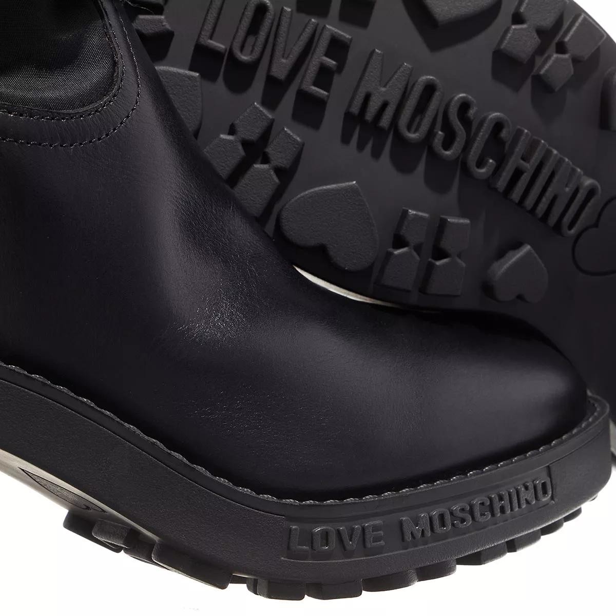 MOSCHINO Stiefeletten schwarz Stiefel