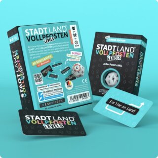 Stadt Land Vollpfosten - Levels: Junior Edition - 