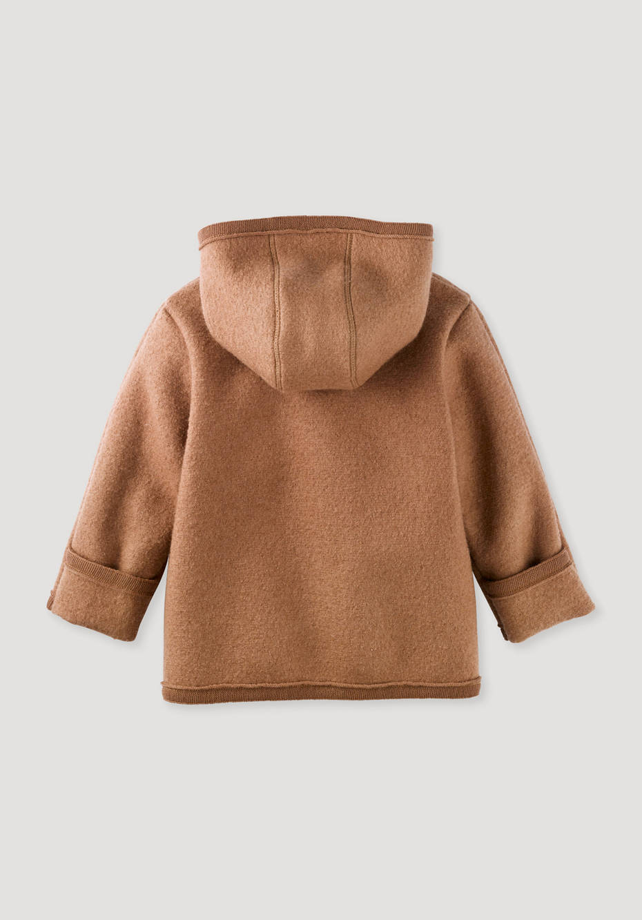 Walkjacke aus reiner Bio-Merinowolle