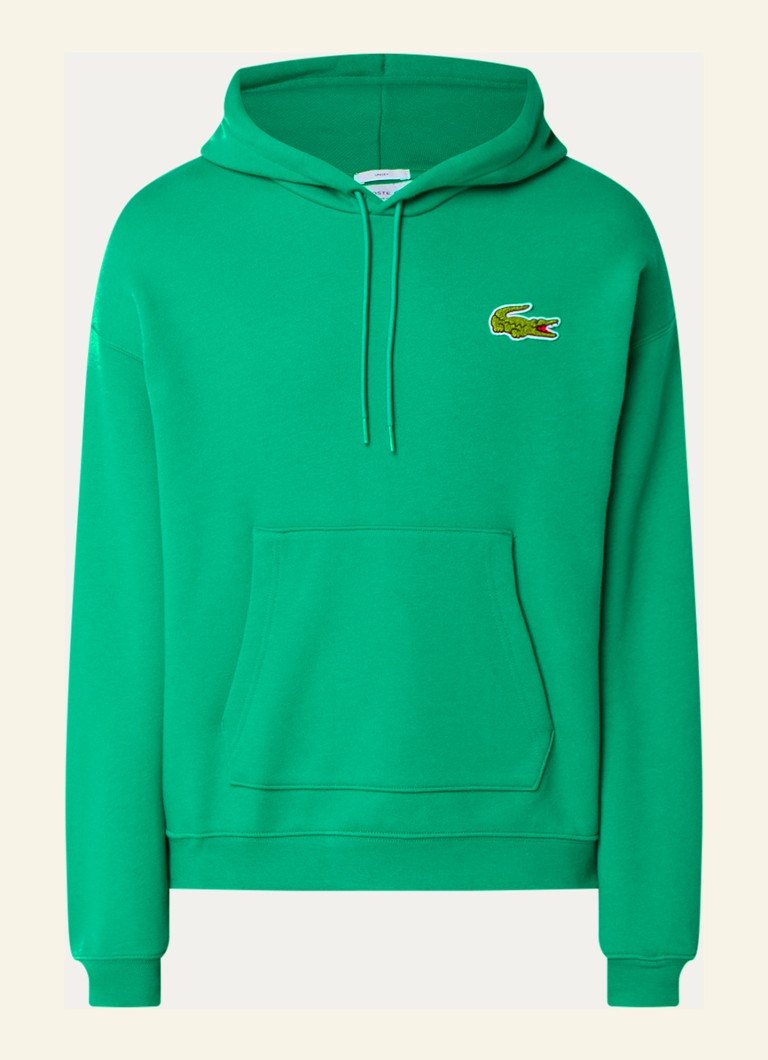 Hanorac Lacoste cu logo brodat