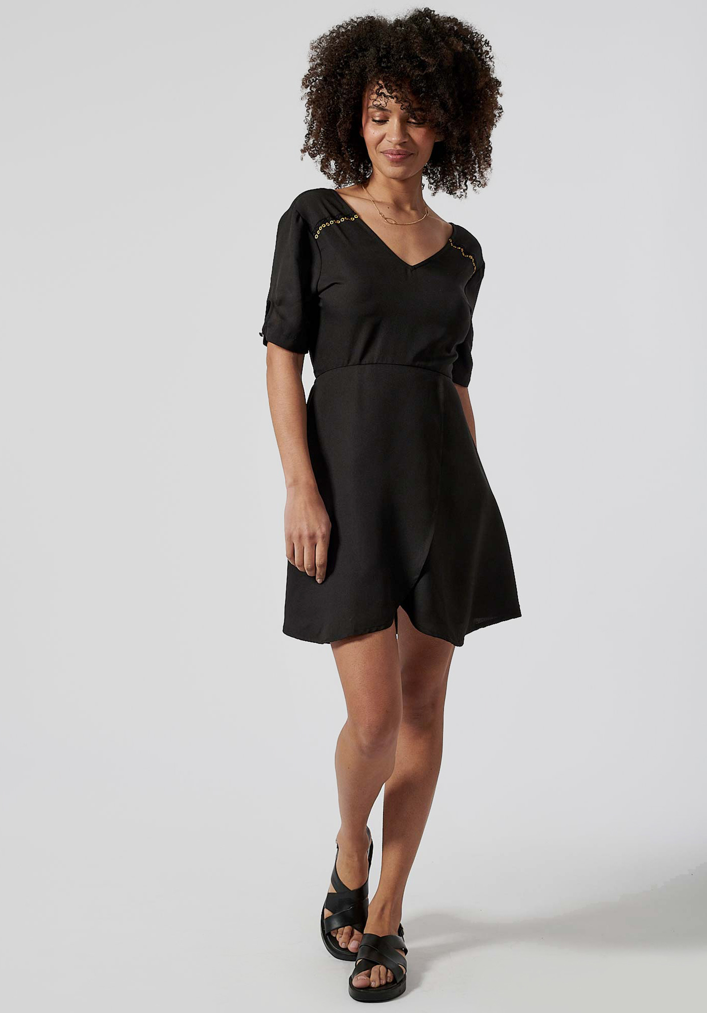 CADIA  Robe noire Femme