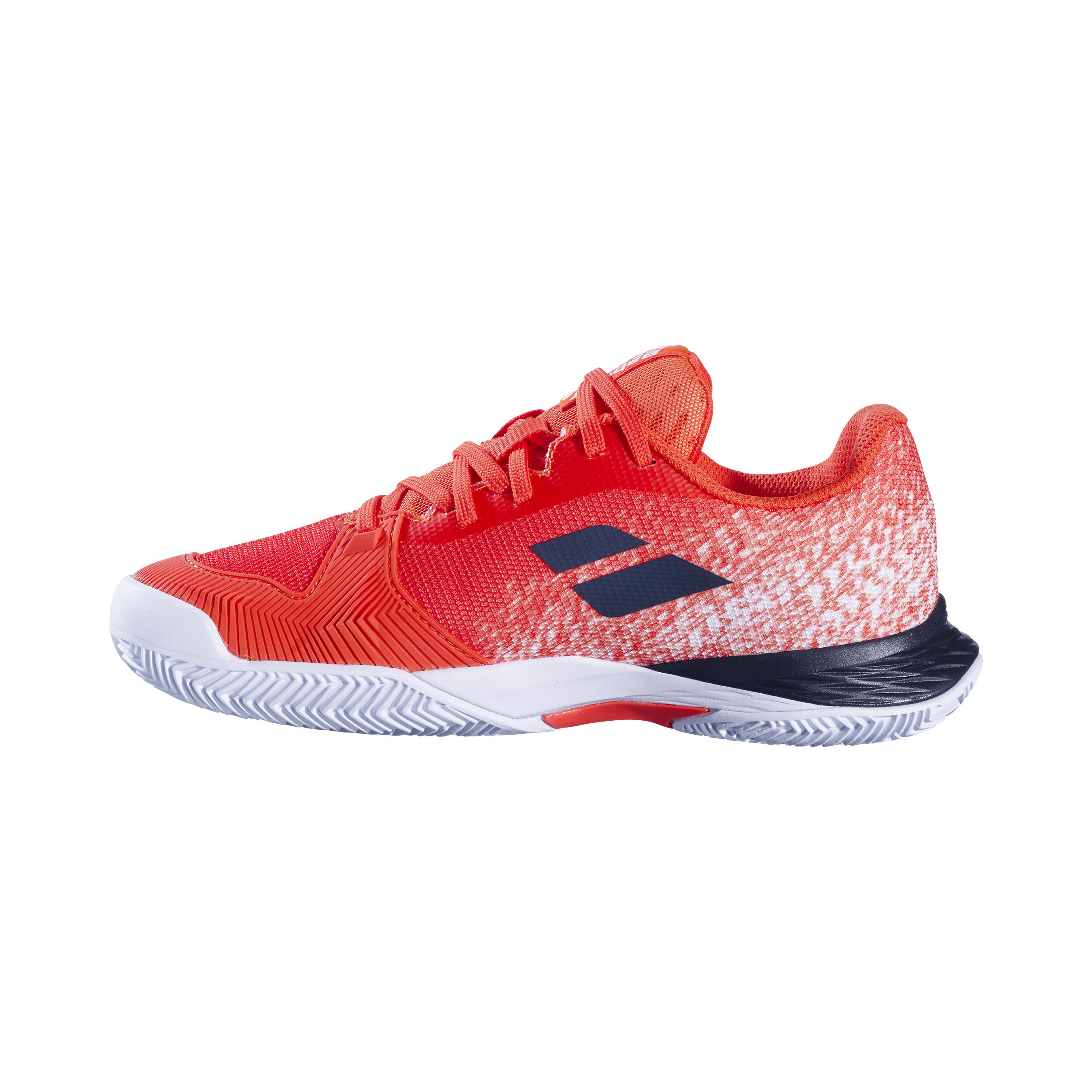 Jet Mach 3 CLAY Sandplatzschuh Kinder - Orange, Weiß