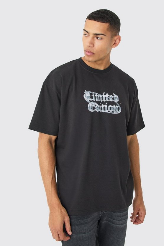 Oversize T-Shirt mit Limited Edition Print