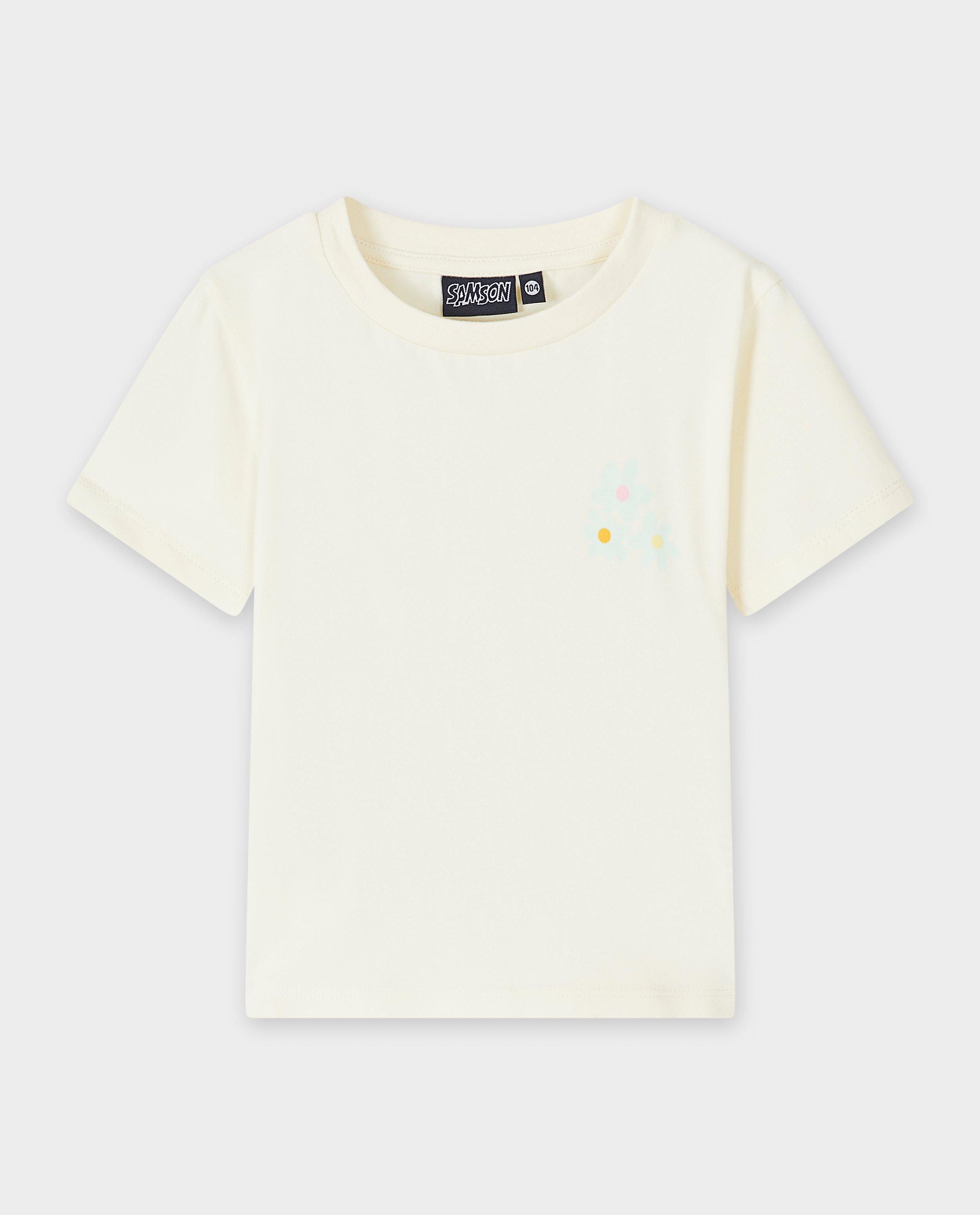 Tricou Samson cu imprimeu pe spate alb