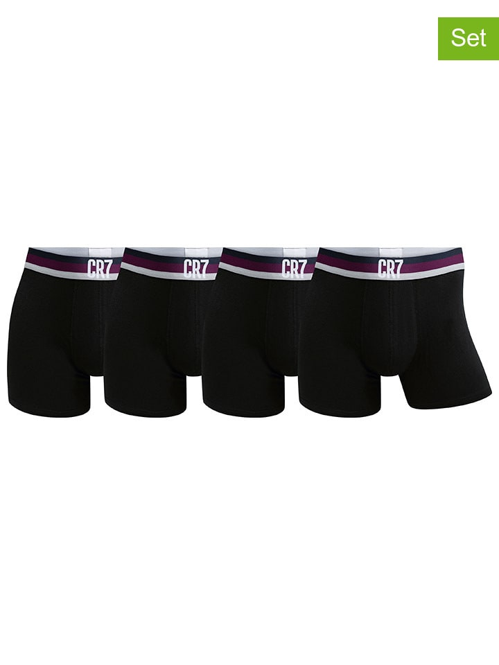 CR7 4er-Set: Boxershorts in Schwarz günstig kaufen