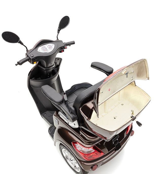Econelo Elektrodreirad Roller 25 km/h ECONELO BILLY Lithium braun