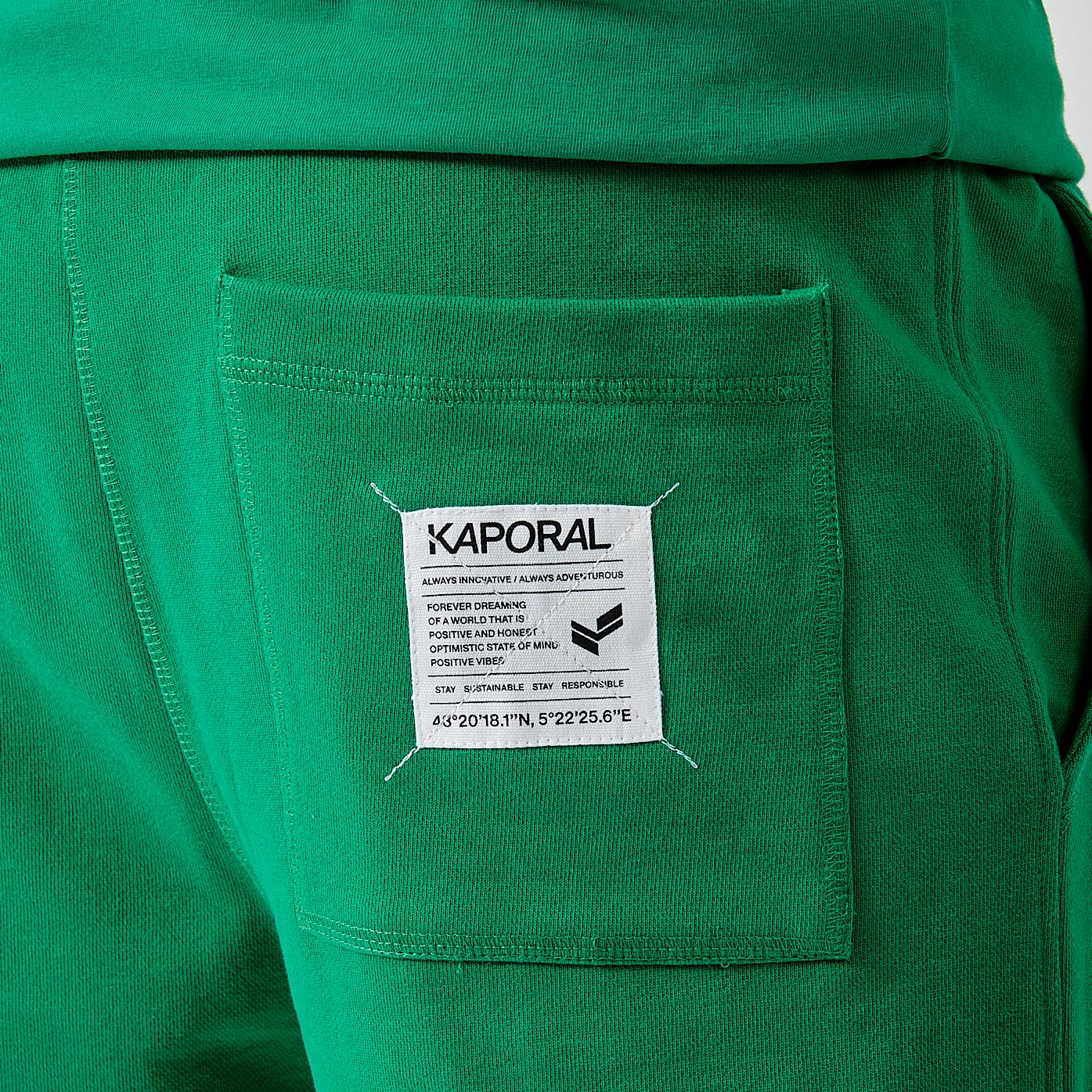 BULLY  Short jogging vert homme