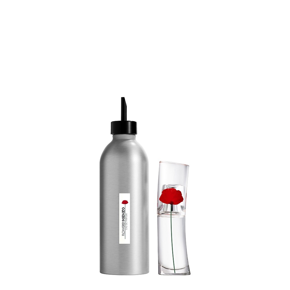 Kenzo Coffret  FLOWER BY KENZO Eau de parfum rechargeable 200ml et 15ml à remplir Eau de Parfum