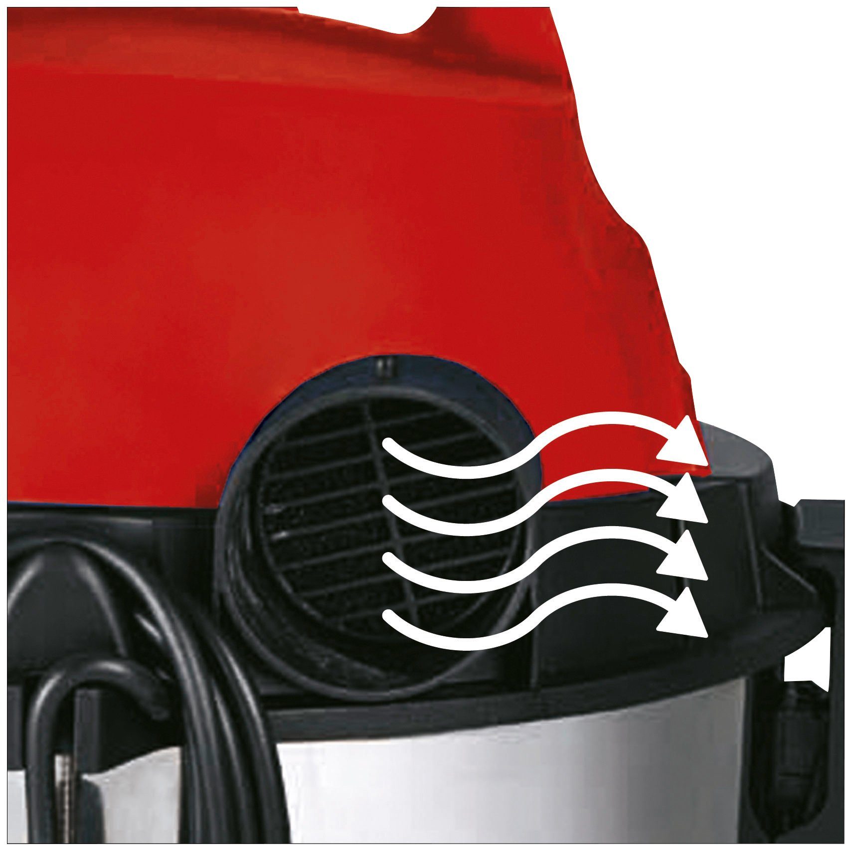 Einhell Nass-Trocken-Sauger TC-VC 1820 SA, 1250 W, Inklusive umfangreichem Zubehör