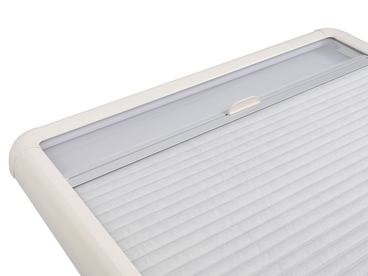 Zweite Chance Remis Remiflair IV Plissee Kombi-Rollo 864 x 650 Grau
