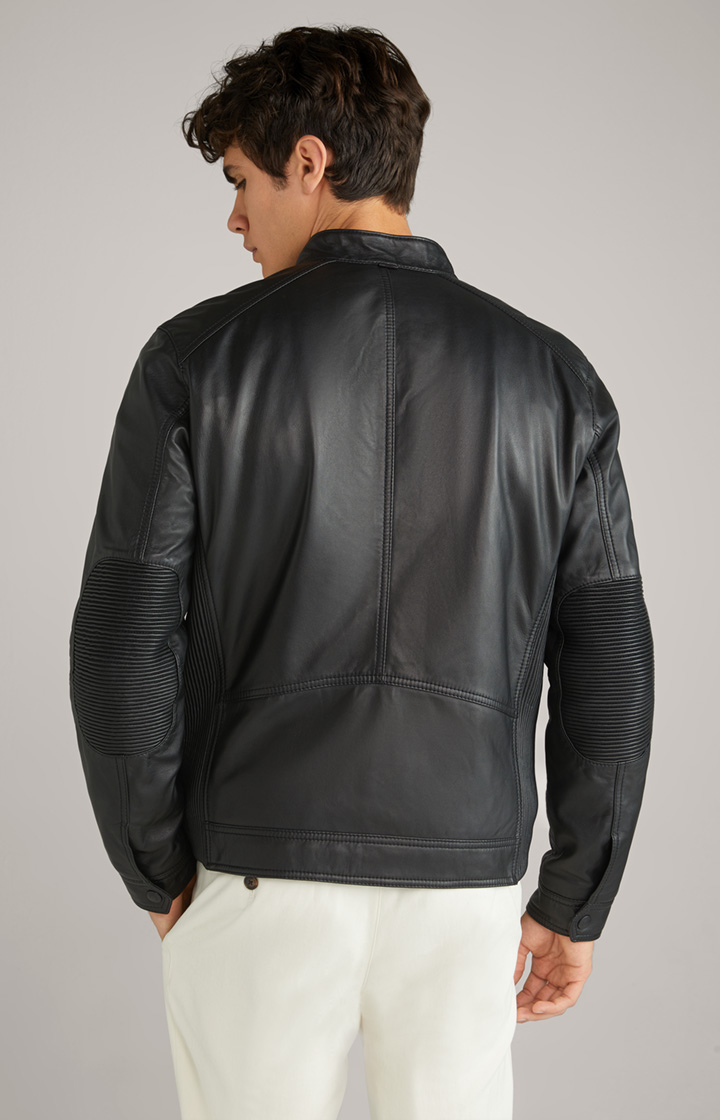 Lederjacke Smoky in Schwarz