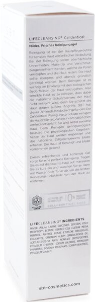 SBT Lifecleansing Celldentical Gentle Fresh Cleansing Gel Reinigungsgel