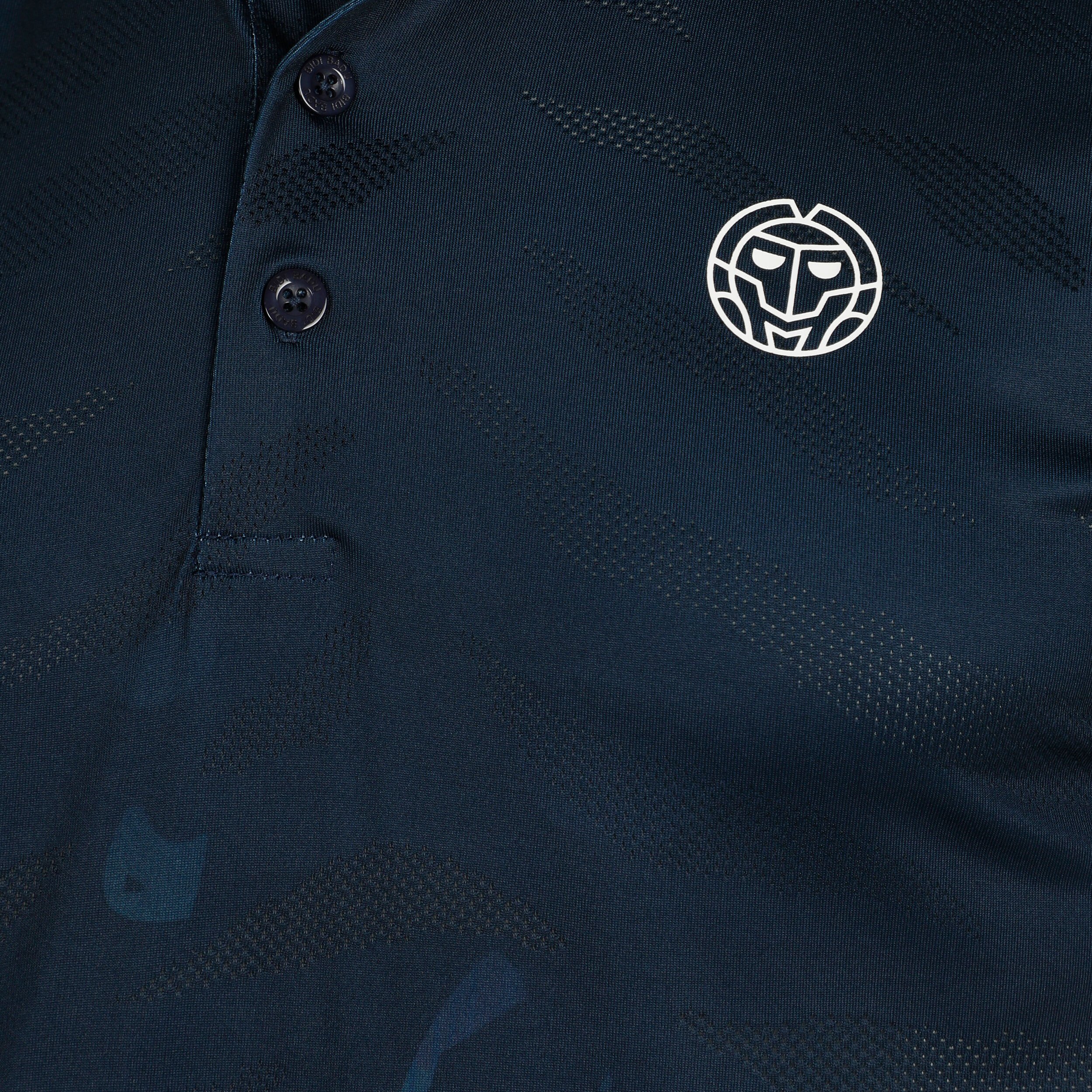 Wild Arts Polo Herren - Dunkelblau, Mehrfarbig