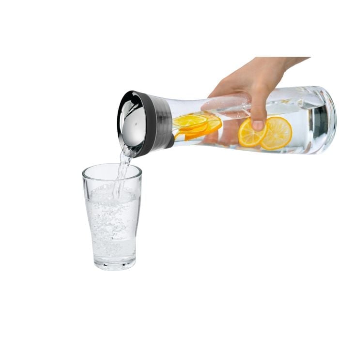Basic Wasserkaraffe, 1 l, Edelstahl