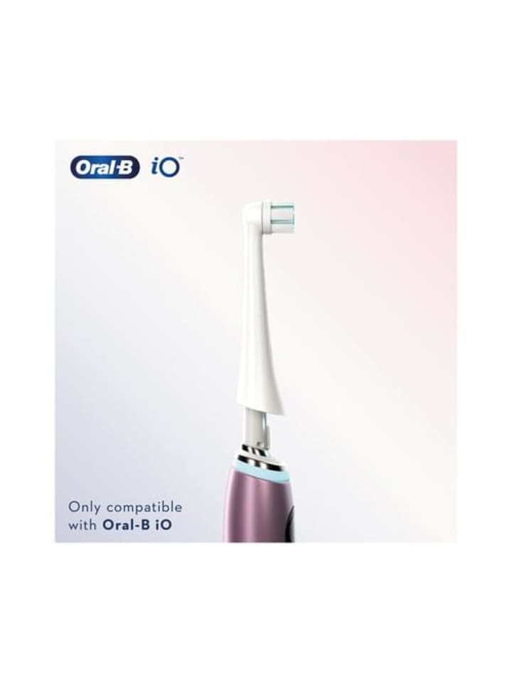 Oral-B Aufsteckbürsten iO Sanfte Reinigung in Weiß günstig kaufen 2er Set