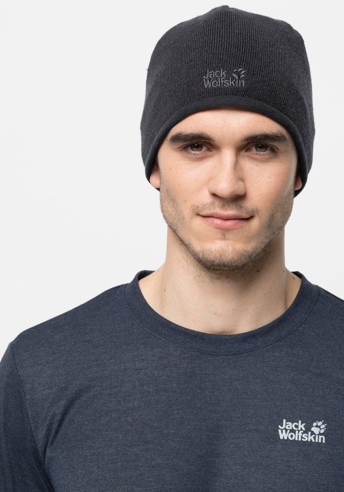 Jack Wolfskin Strickmütze STORMLOCK LOGO KNIT CAP