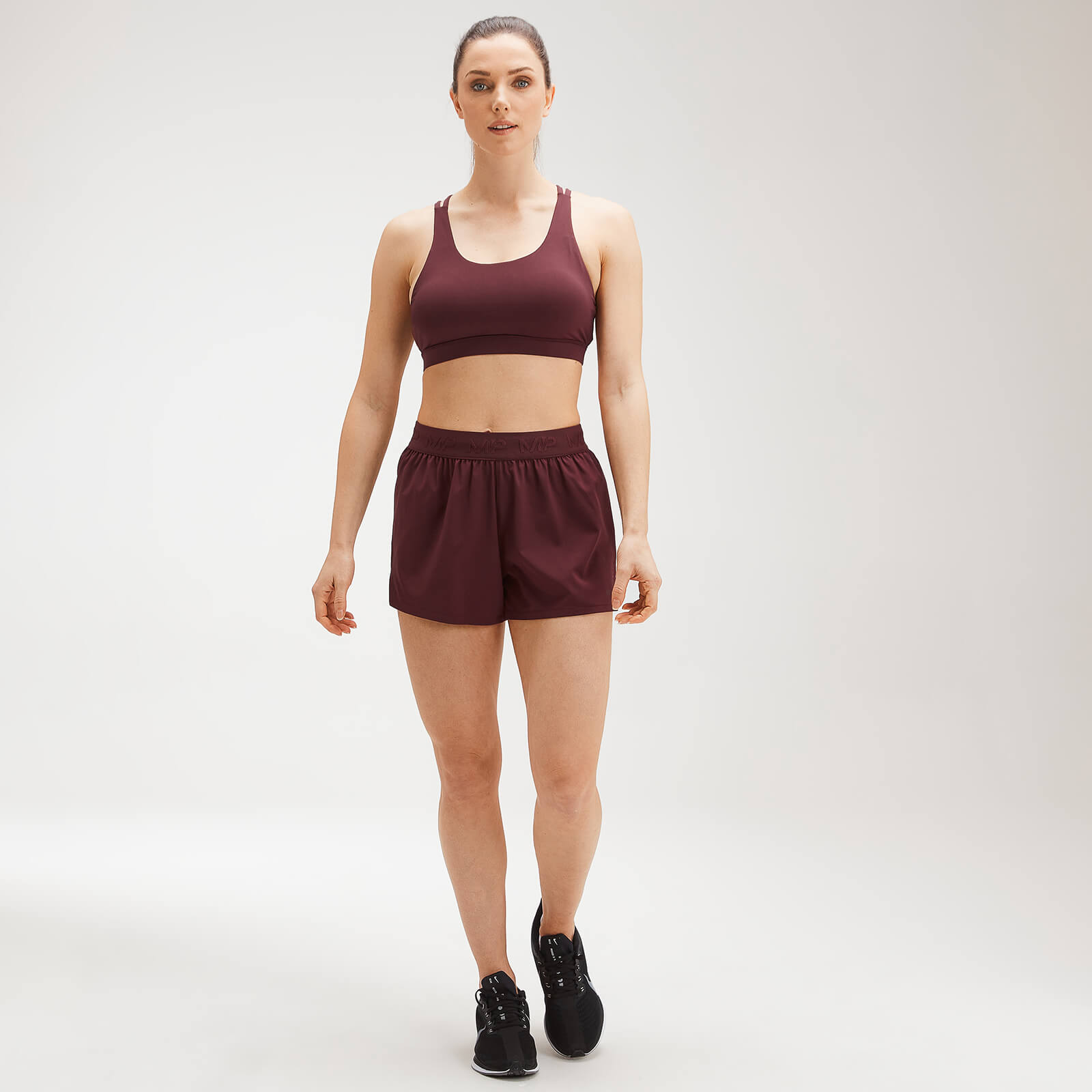 MP Women's Training Energy Shorts - Washed Oxblood