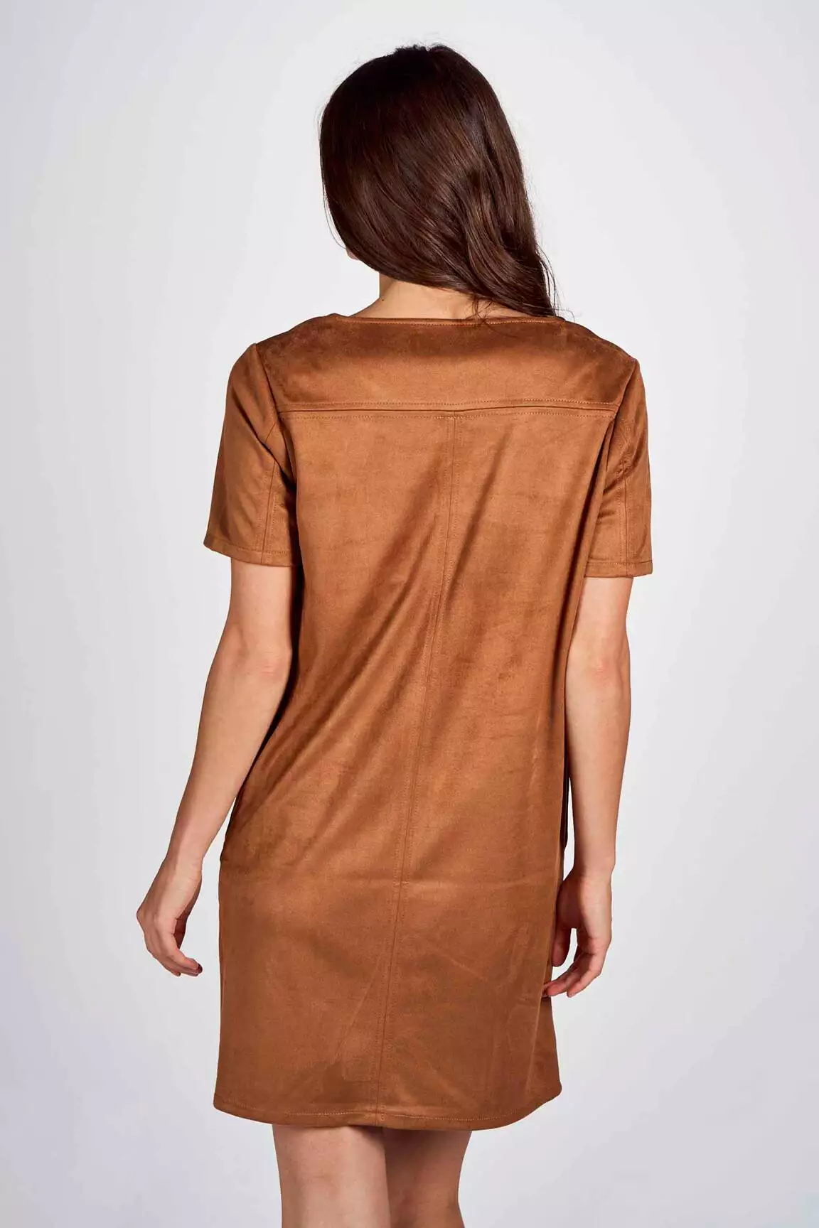 S Oliver Robes Courtes Femme couleur marron