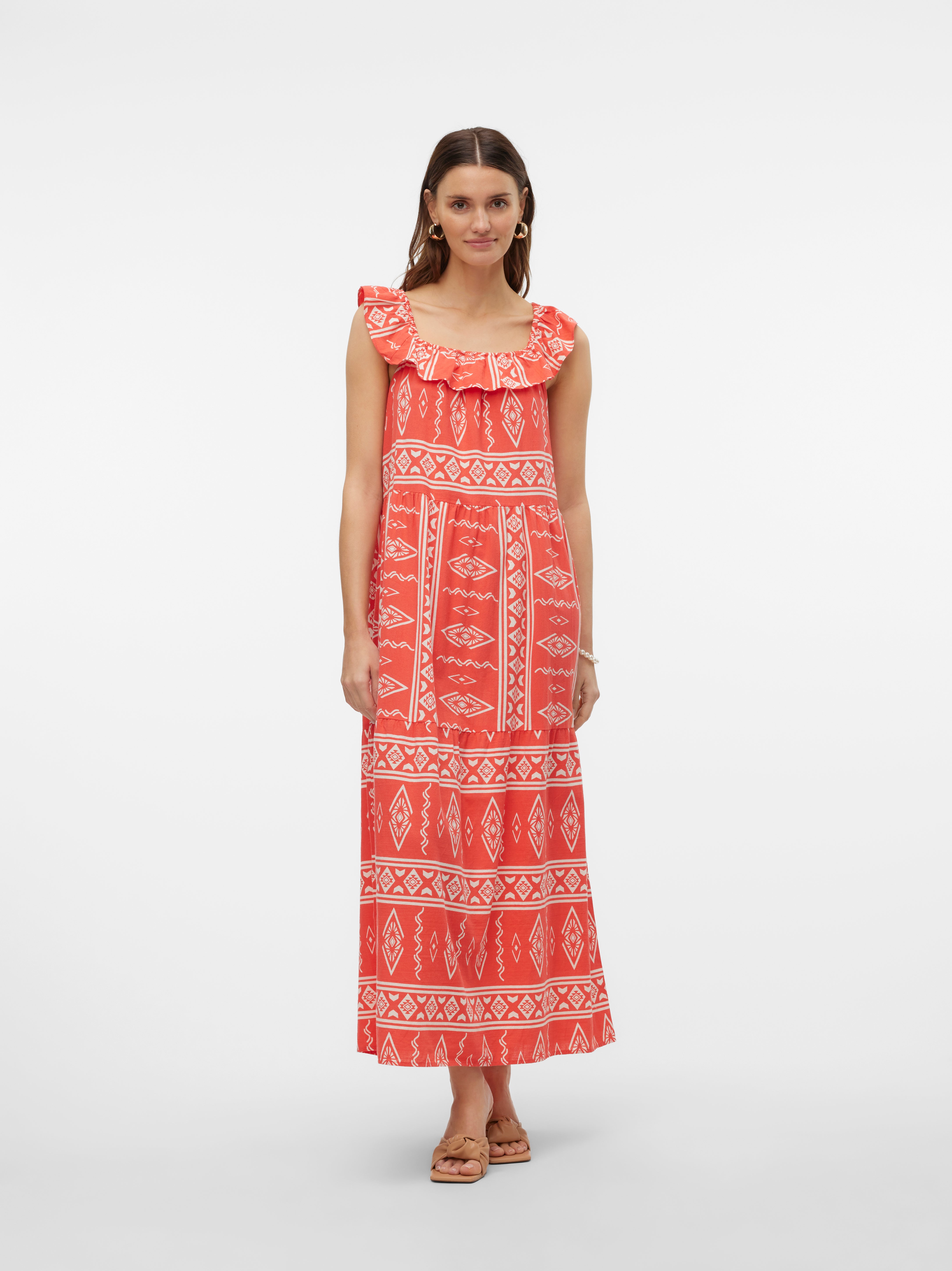 VMDICTHE Langes Kleid