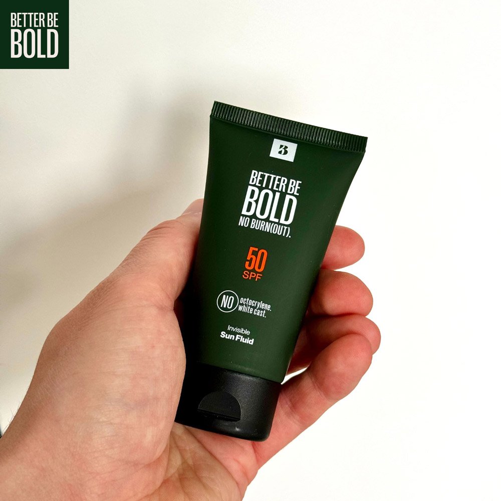 BETTER BE BOLD Glatze Und Gesicht Invisible Sun Fluid SPF 50