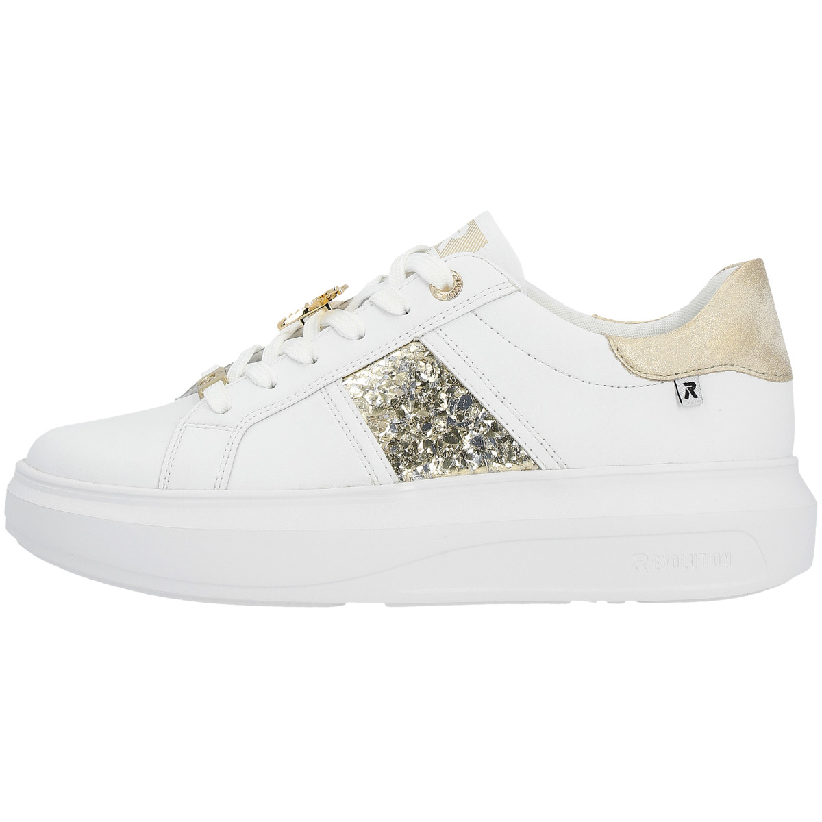 Rieker EVOLUTION W1202 Sneaker Low weiss