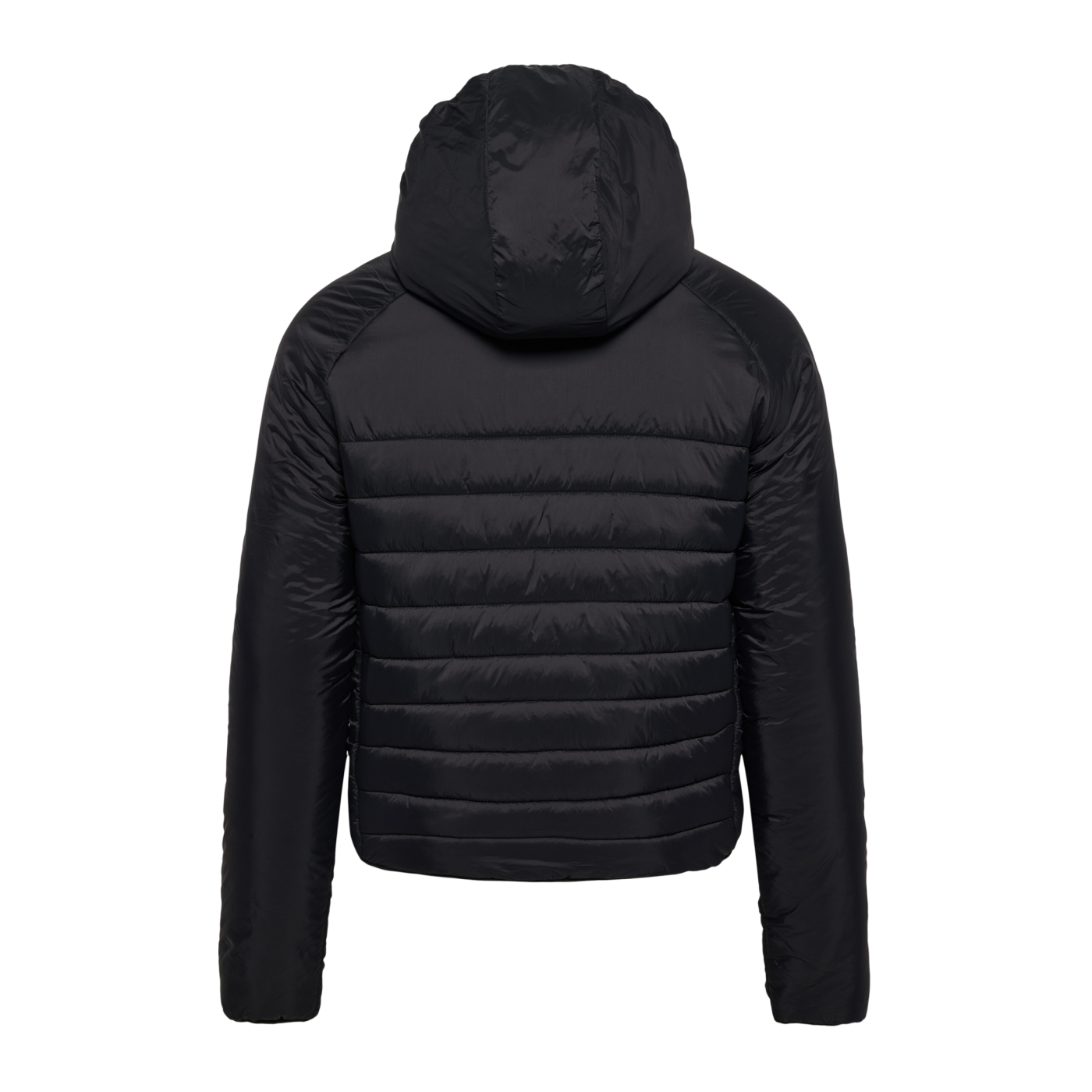 Hummel hmlGO Quilted Kapuzenjacke Schwarz F2001