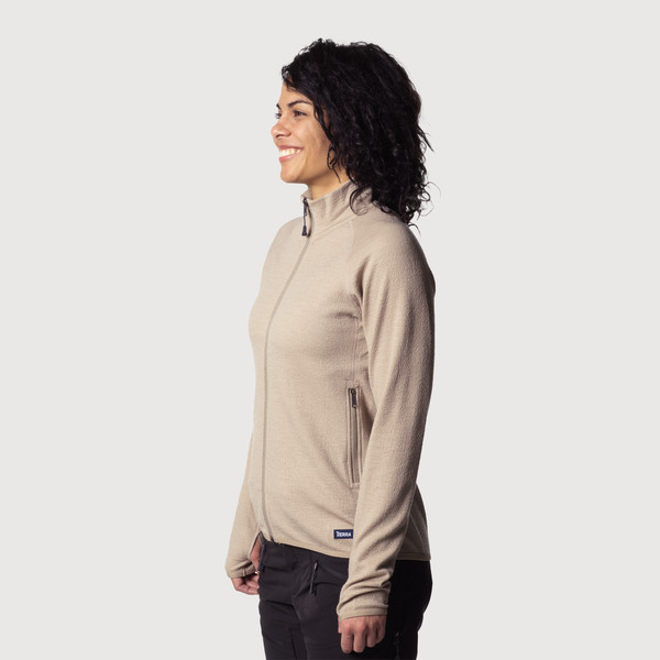 MIDLANA 340 MERINO FULL ZIP W Damen - Wolljacke