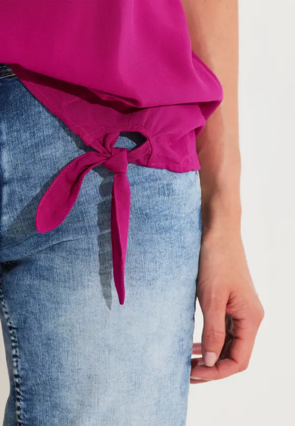 CECIL Bluse mit Knotendetail