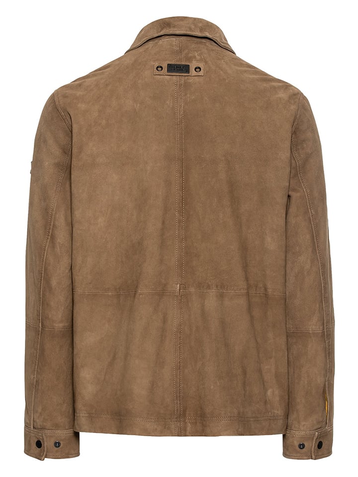 Camel Active Lederjacke in Khaki günstig kaufen