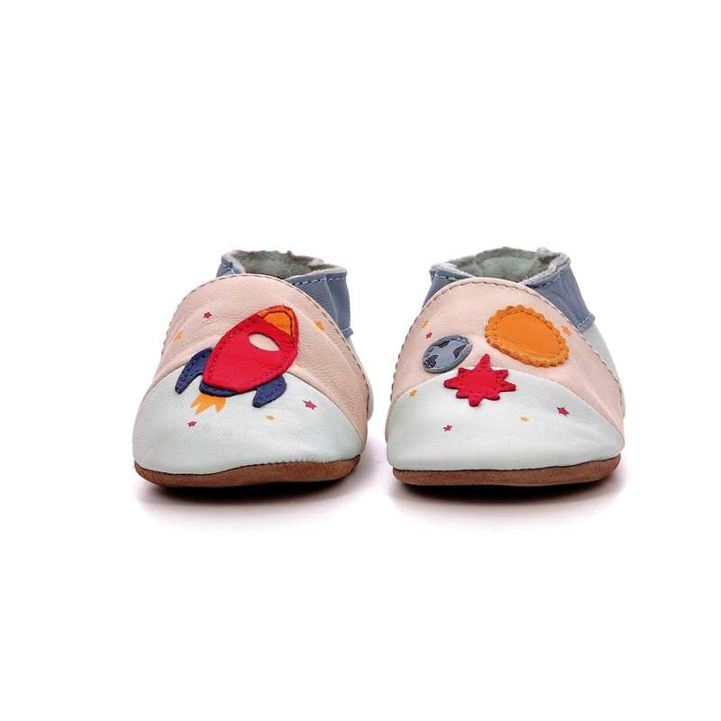Chaussons cuir tannage vegetal Deep Space Area