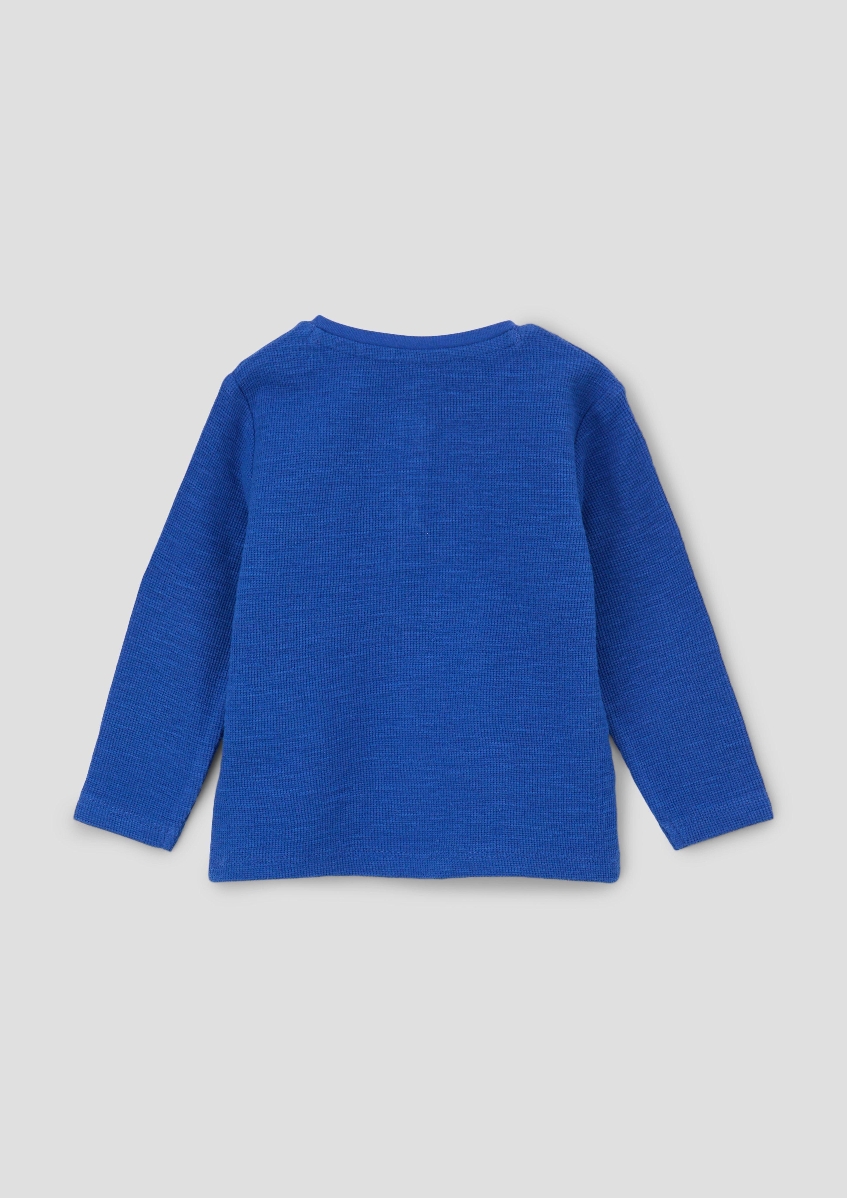 Longsleeve mit Henleyausschnitt  2133865-5588