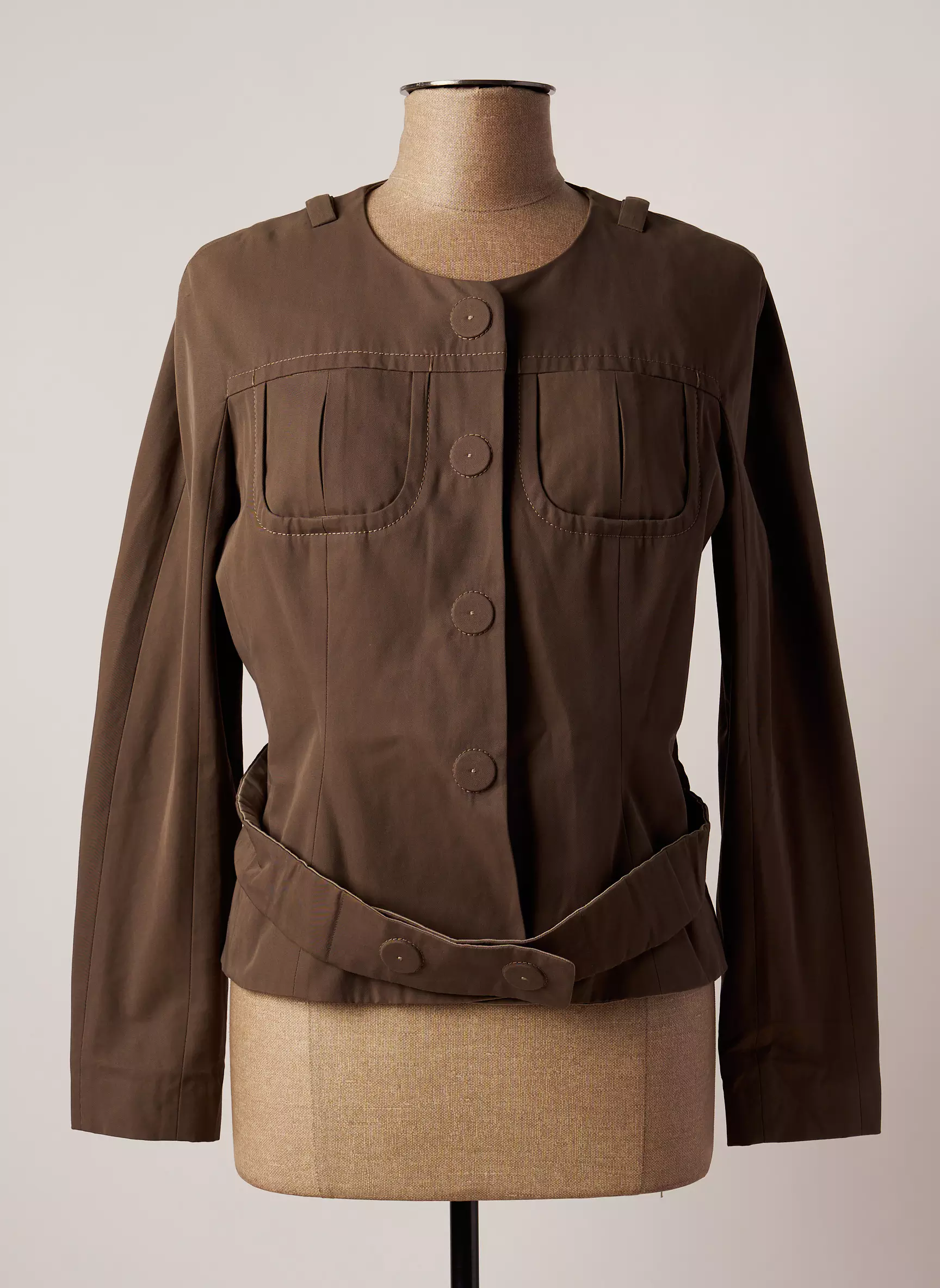 Paule Ka Vestecasual Femme couleur vert