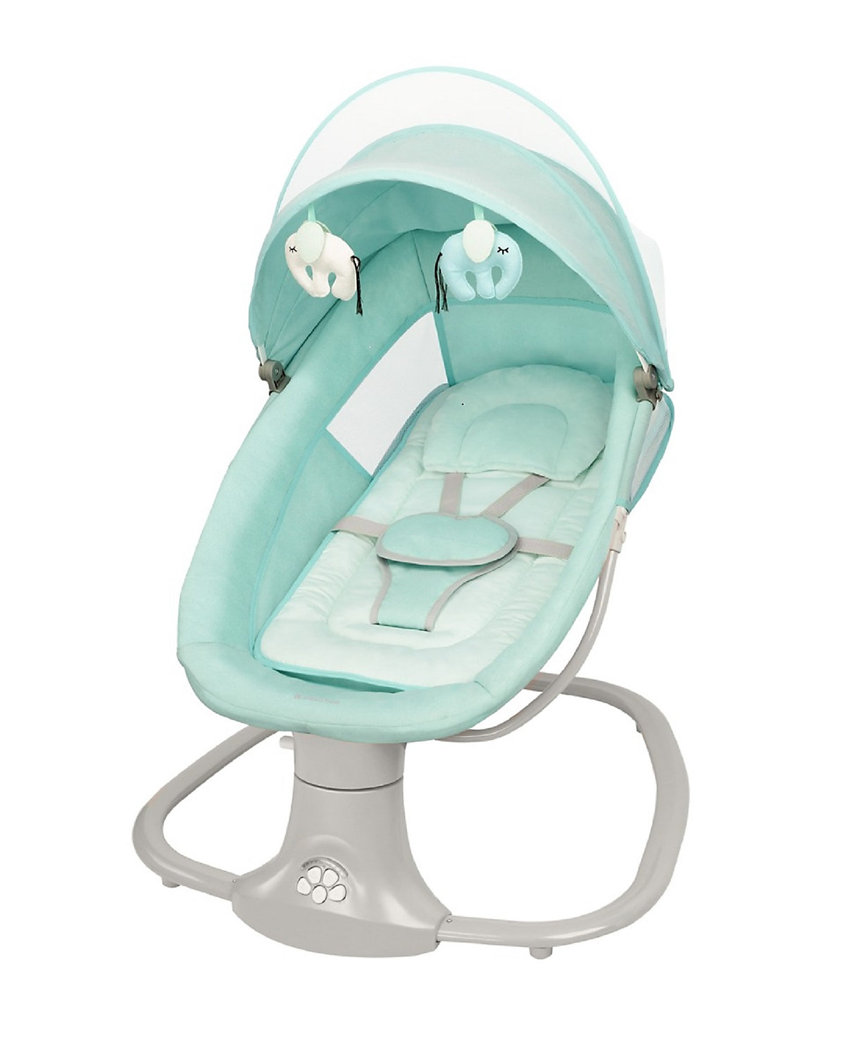 Babywippe Winks 2 in 1 Stuhl Moskitonetz Timer Musik Babywippen